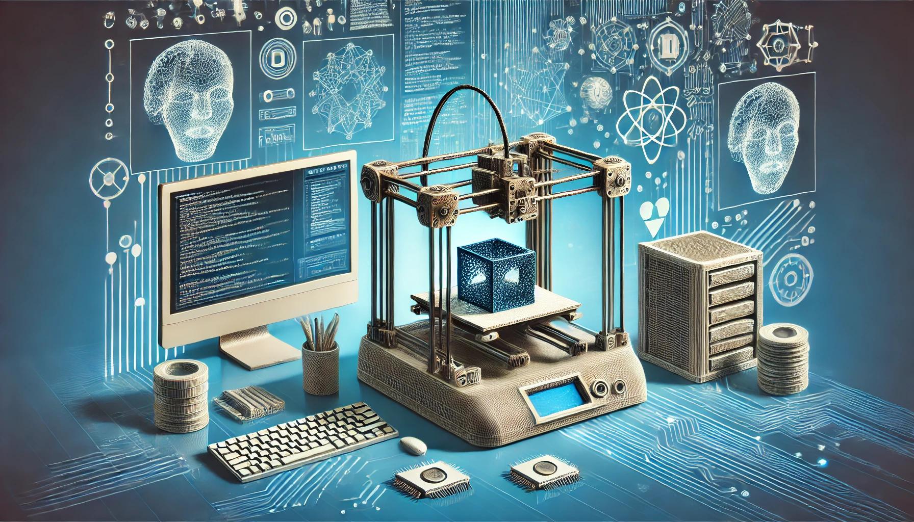 3D Printer and Computer